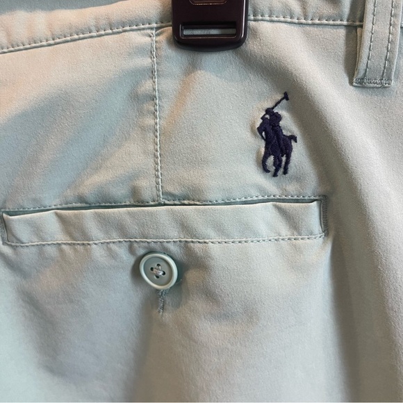 Bh: Polo Ralph Lauren Shorts Men’s 34 Mint Green Activewear Stretchy - Picture 4 of 7